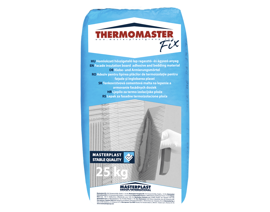 THERMOMASTER FIX homlokzati ragasztó- és ágyazóanyag